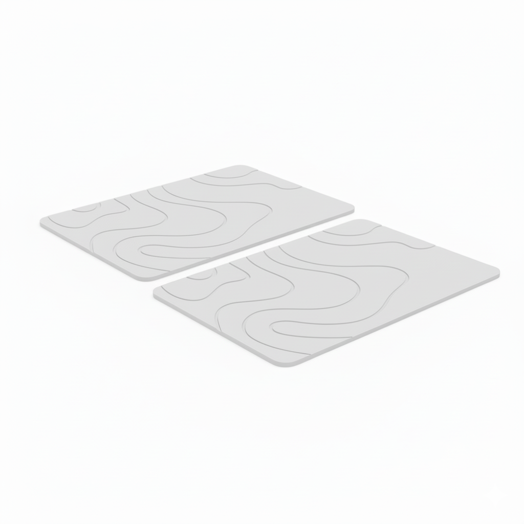 Lot De 2 Tapis Diatomite Pour Animaux 3