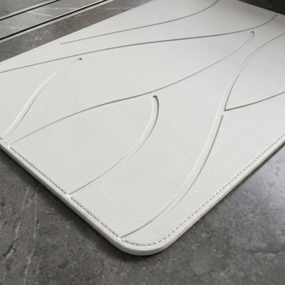 Tapis de bain en pierre de diatomite - antidérapant sécurisé