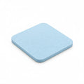 Dessous De Verre En Diatomite Bleue – Bleu ciel / 8x8cm, Bleu ciel / 10x10cm, vue produit sur fond blanc