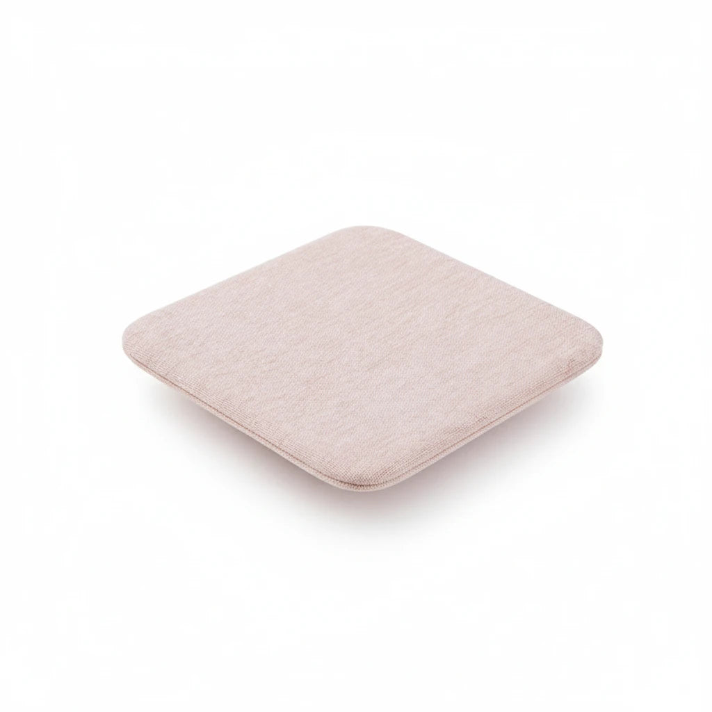Dessous De Verre En Diatomite Rose – Rose / 8x8cm, Rose / 10x10cm, vue produit sur fond blanc