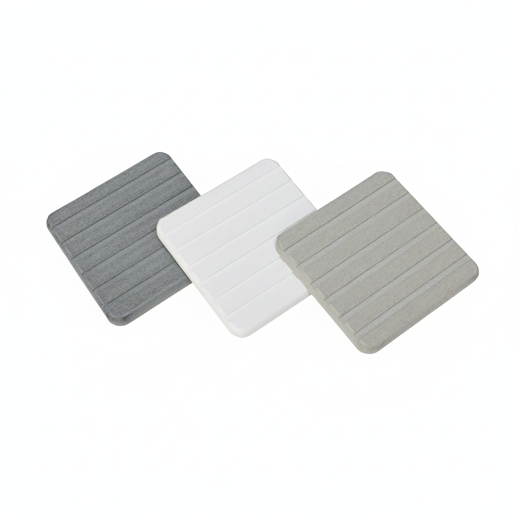 Lot De 3 Dessous De Verre, vue produit sur fond blanc