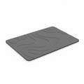 Tapis Diatomite Gris Pour Animaux – Gris / 30x40cm, Gris / 35x45cm, Gris / 40x60cm, vue produit sur fond blanc