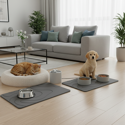 Lot De 2 Tapis Diatomite Pour Animaux 2