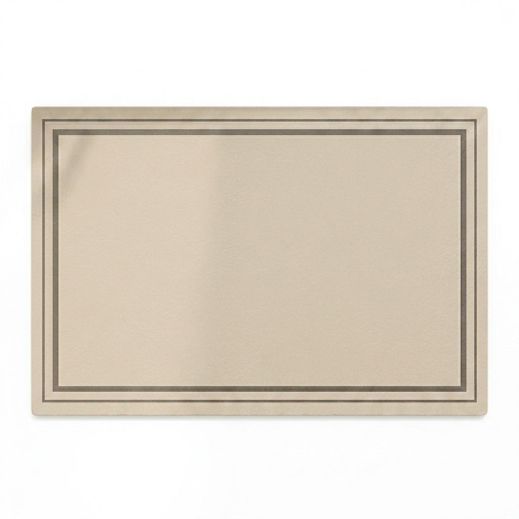 Tapis De Bain Diatomite Grande Taille, vue produit sur fond blanc