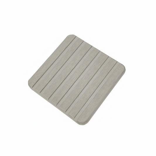 Dessous De Verre En Diatomite Grise 1