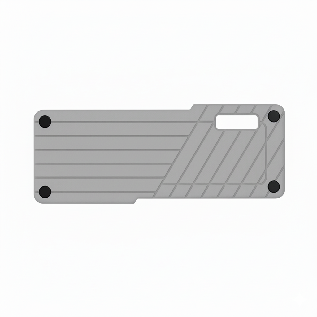 Rangement En Diatomite Gris – Gris Clair, vue produit sur fond blanc