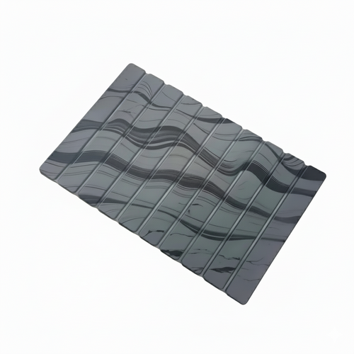 Caillebotis Diatomite Marbre – Gris Orage, vue produit sur fond blanc