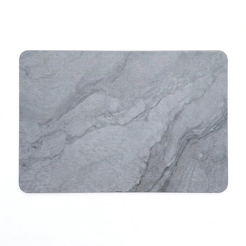 Tapis de bain en diatomite effet marbre - vue principale