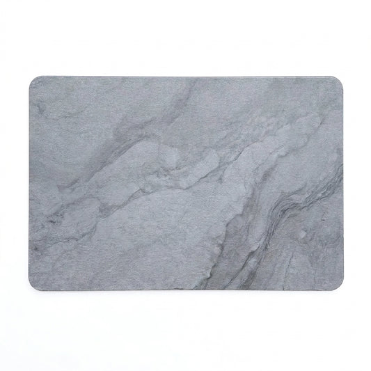 Tapis de bain en diatomite effet marbre - vue principale