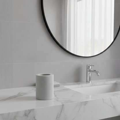 Porte Brosse À Dent En Diatomite Gris 2