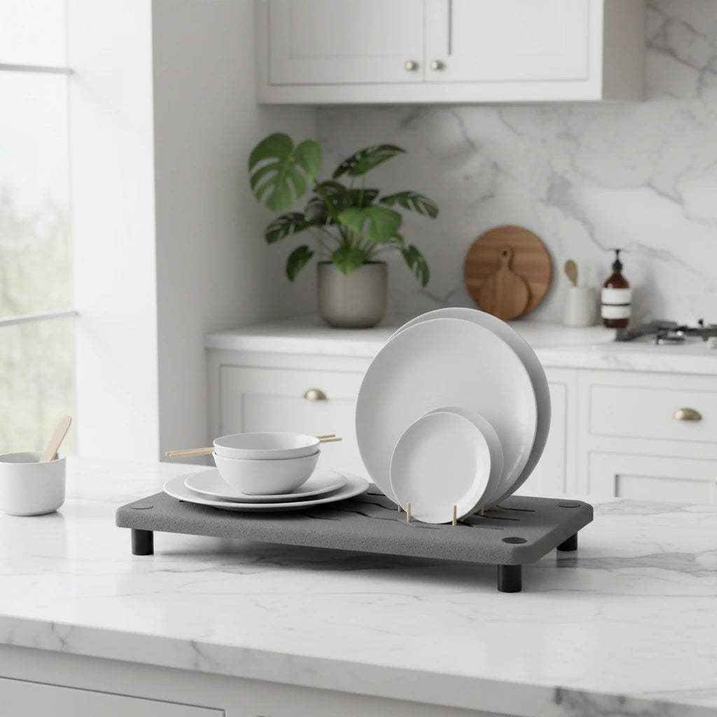 égouttoir Vaisselle Noir 3