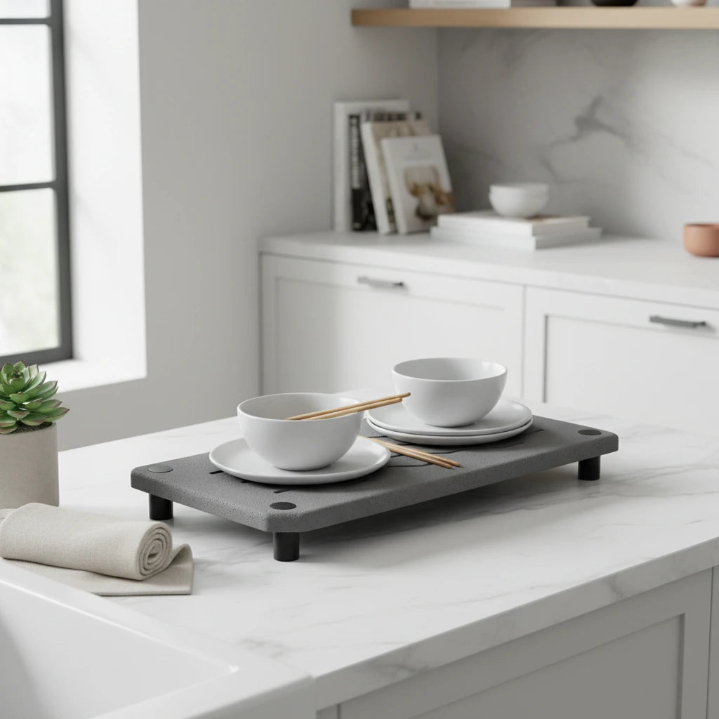 égouttoir Vaisselle Noir 5