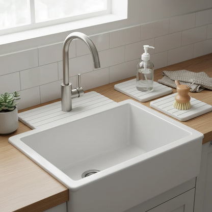 Lot de 3 Plateaux d'Évier en Diatomite 5