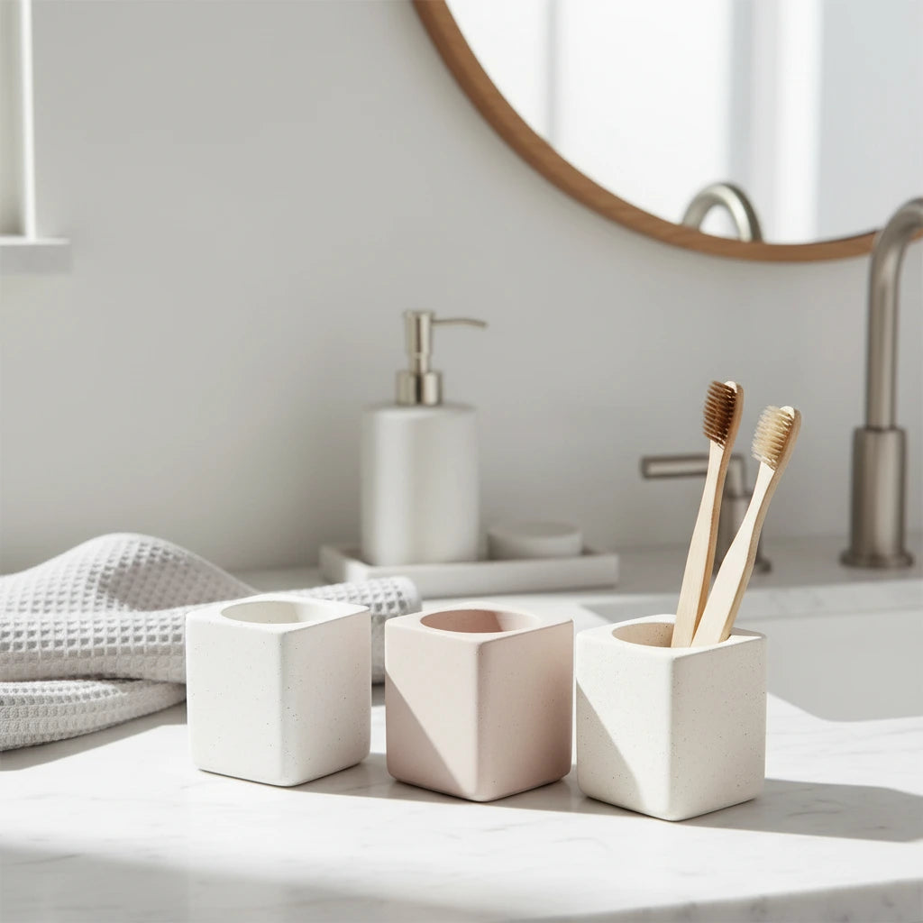 Lot De 3 Porte Brosse À Dents Diatomite 2