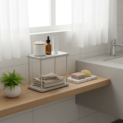 Organisateur De Salle De Bain Diatomite Gris 3