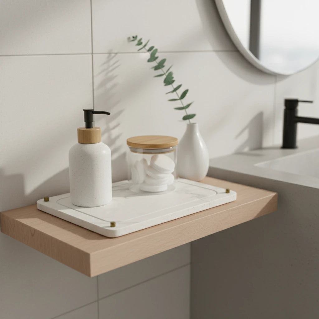 Organisateur De Salle De Bain Diatomite Marbre 4