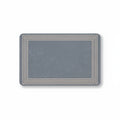 Tapis De Bain Gris – Encadré / 45cmx75cm, Encadré / 50cmx80cm, Encadré / 60cmx90cm, vue produit sur fond blanc