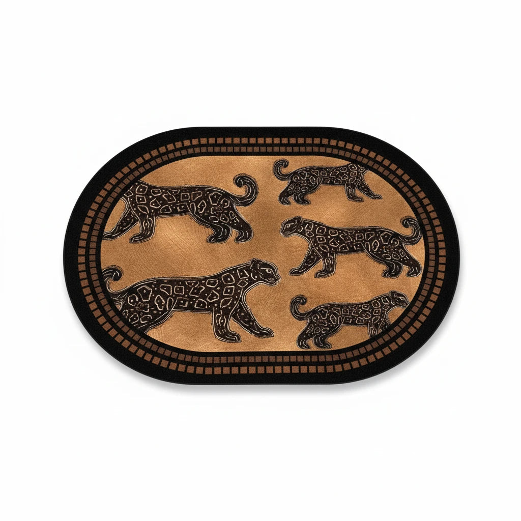 Tapis De Bain Léopard 3