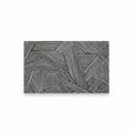 Tapis De Bain 60x90 – Veines Blanches, vue produit sur fond blanc