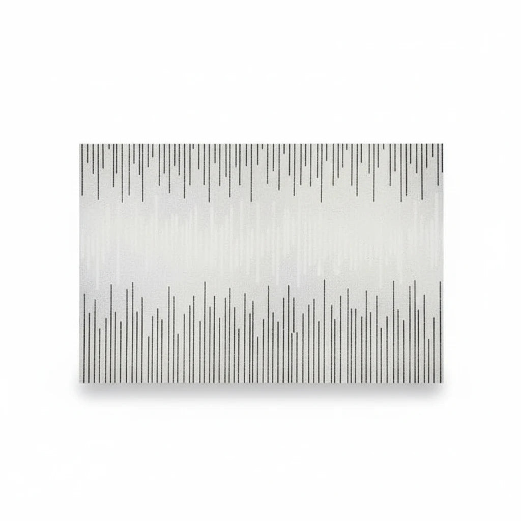 Tapis De Bain 60x90 – Lignes Montantes, vue produit sur fond blanc