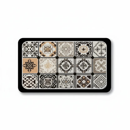 Tapis De Bain Carreaux De Ciment 4