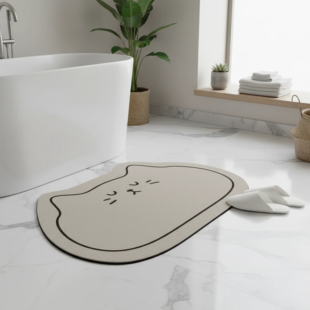 Tapis De Bain Chat 2