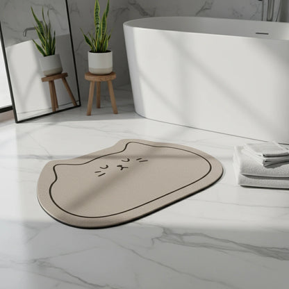 Tapis De Bain Chat 8