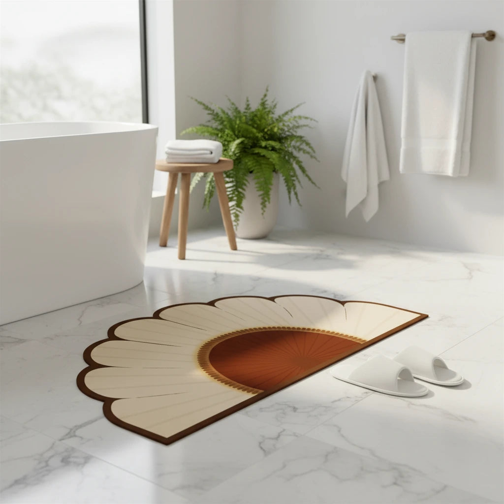 Tapis De Bain Fleur 5