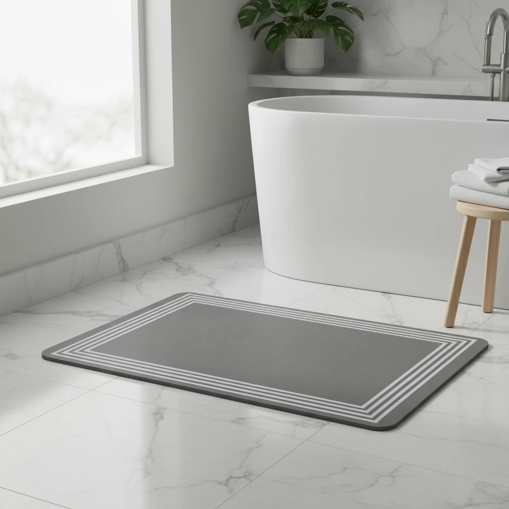 Tapis De Bain Noir 6