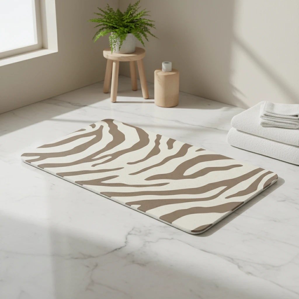 Tapis De Bain Zèbre 5