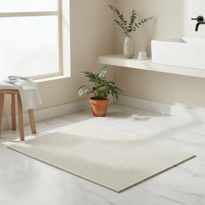 Tapis Diatomite Blanc 2