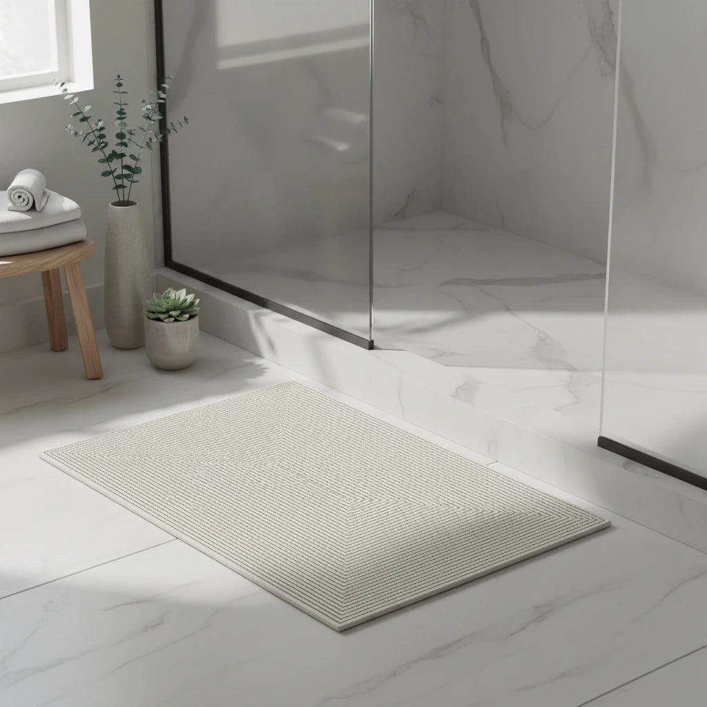 Tapis Diatomite Blanc 7