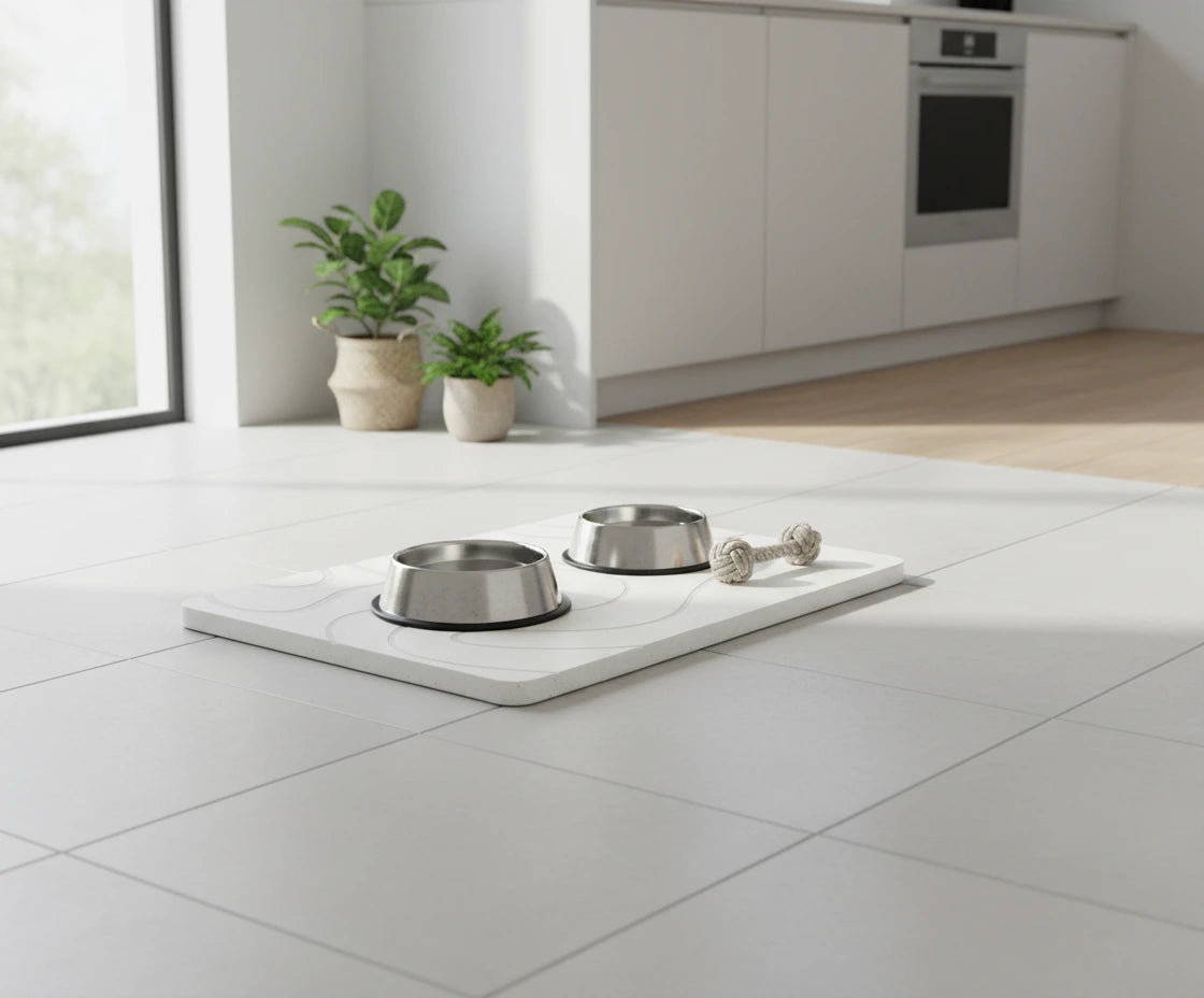 Tapis Diatomite Blanc Pour Animaux 3