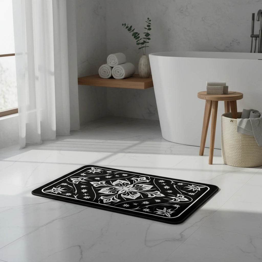 Tapis Salle De Bain Baroque 3