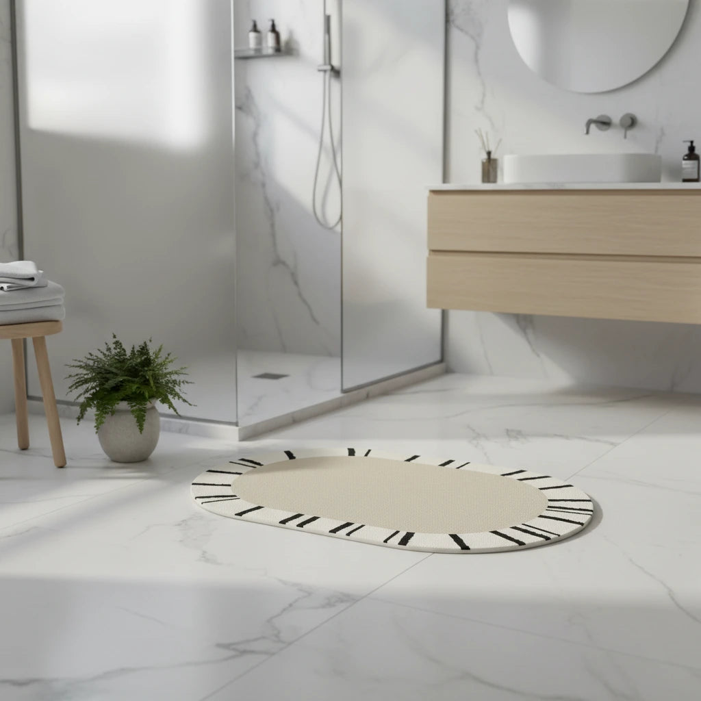 Tapis Salle De Bain Contemporain 2