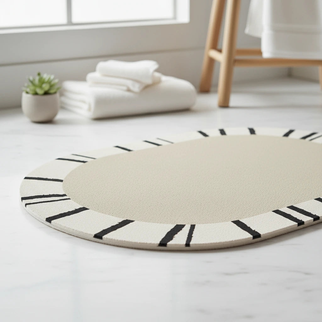 Tapis Salle De Bain Contemporain 7